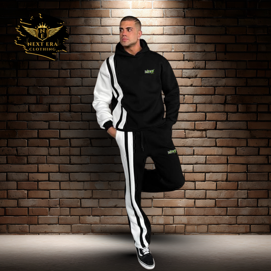 Next Printed Contrast Panel Tracksuit