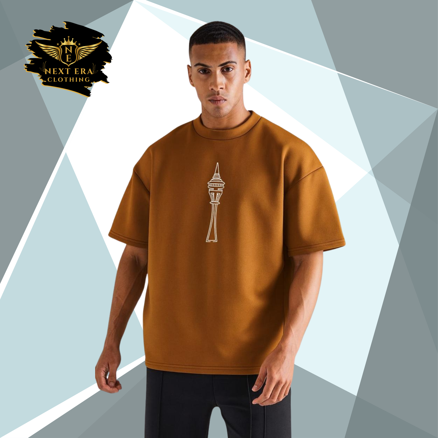 Chase Printed Drop Shoulders