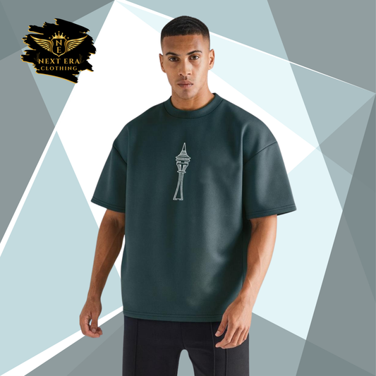 Chase Printed Drop Shoulder