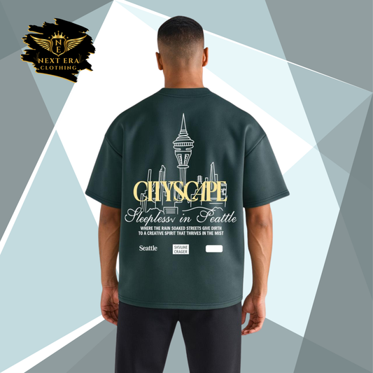 Chase Printed Drop Shoulder