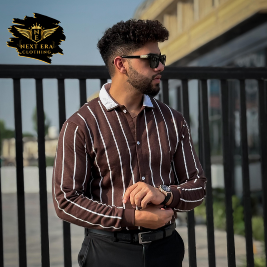 Printed Lining  Shirt Style  Jacket