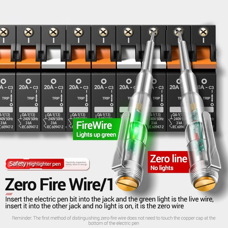 LED Tester Pen Light Screwdriver