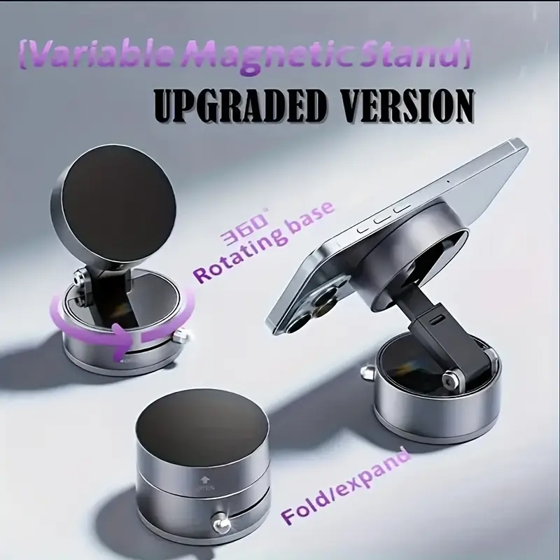 360° Magnetic Phone Holder With Strong Magnetic Suction
