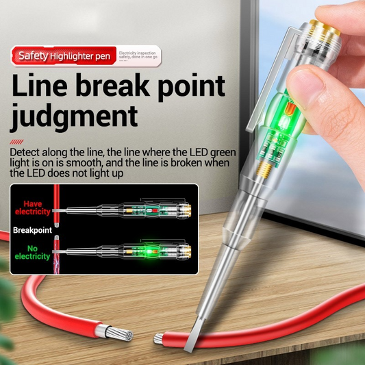 LED Tester Pen Light Screwdriver