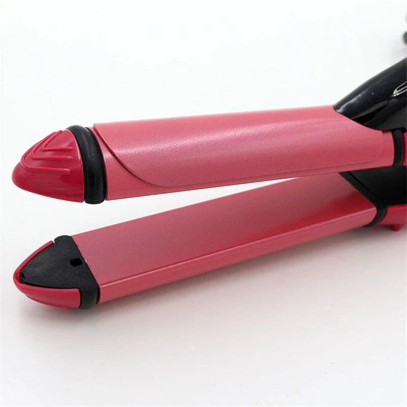 2-in-1 Hair Straightener and Curler