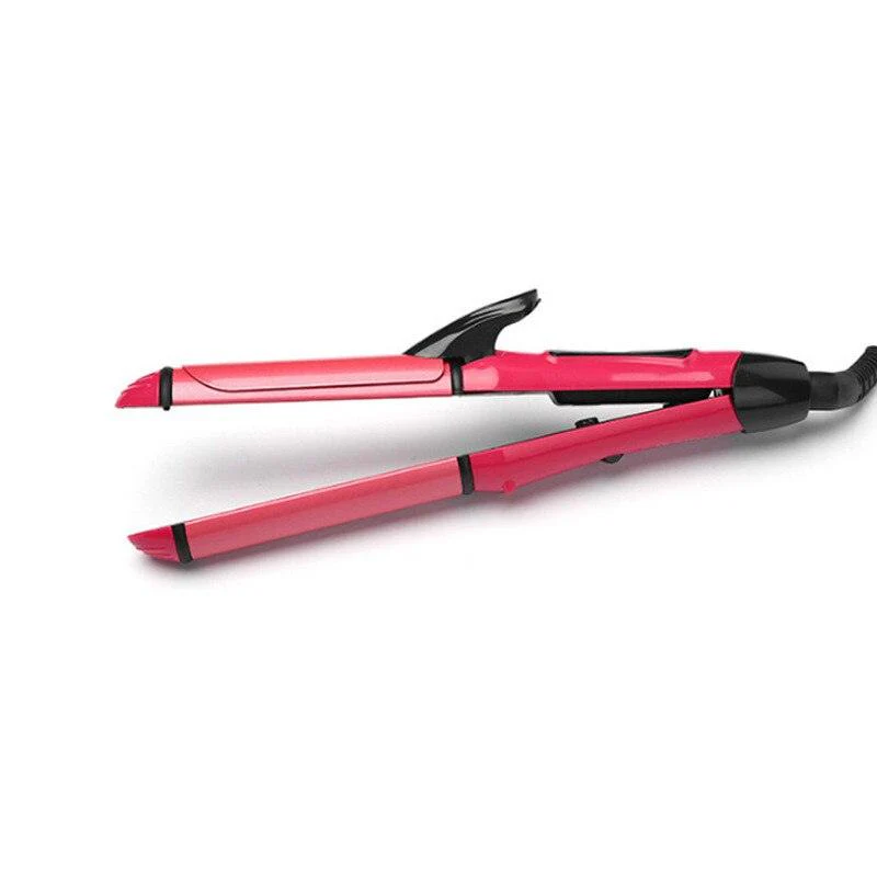 2-in-1 Hair Straightener and Curler
