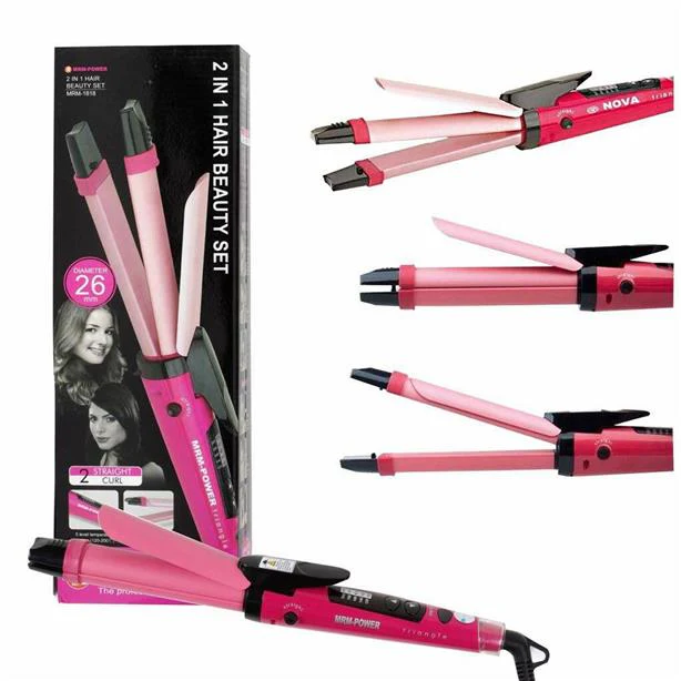 2-in-1 Hair Straightener and Curler