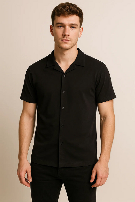 Coat Collar Down Button Shirt