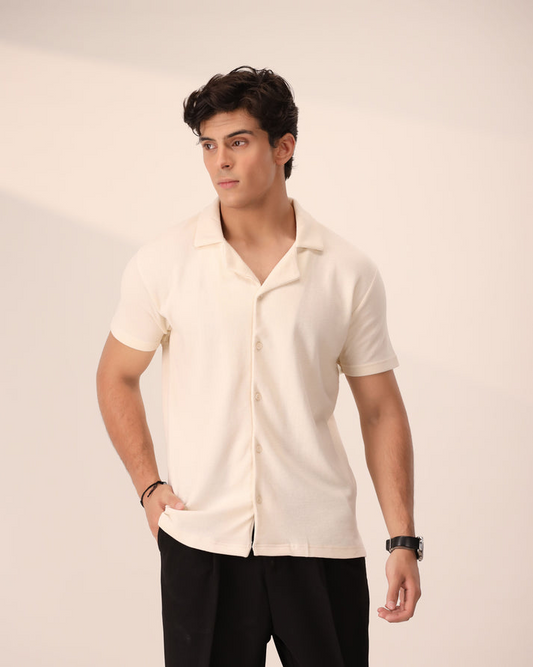 Coat Collar Down Button Shirt