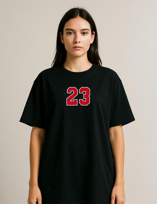 23 Design Oversized T-Shirt