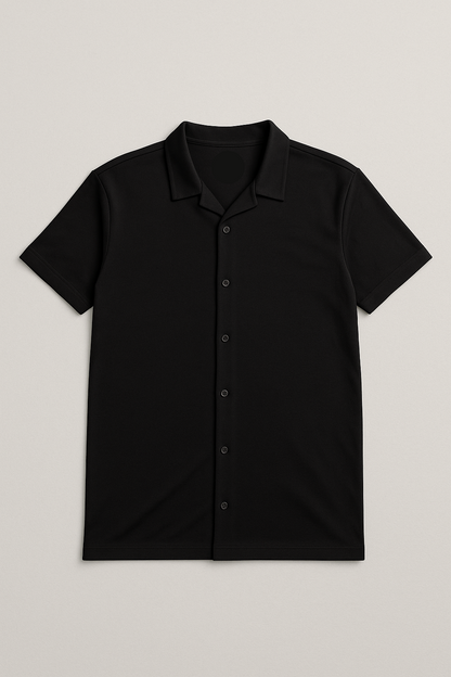 Coat Collar Down Button Shirt